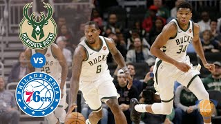 Milwaukee Bucks vs Philadelphia 76ers - 2nd Quarter Game Highlights | February 22, 2020 NBA Season