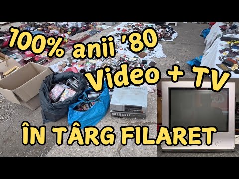 Aparatură Video și TV din anii ‘80 în Târgul de Vechituri FILARET