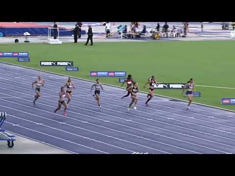 Ht1. 100m U15yrs Women, Australian Athletics Championships, Sydney 27/03/2022
