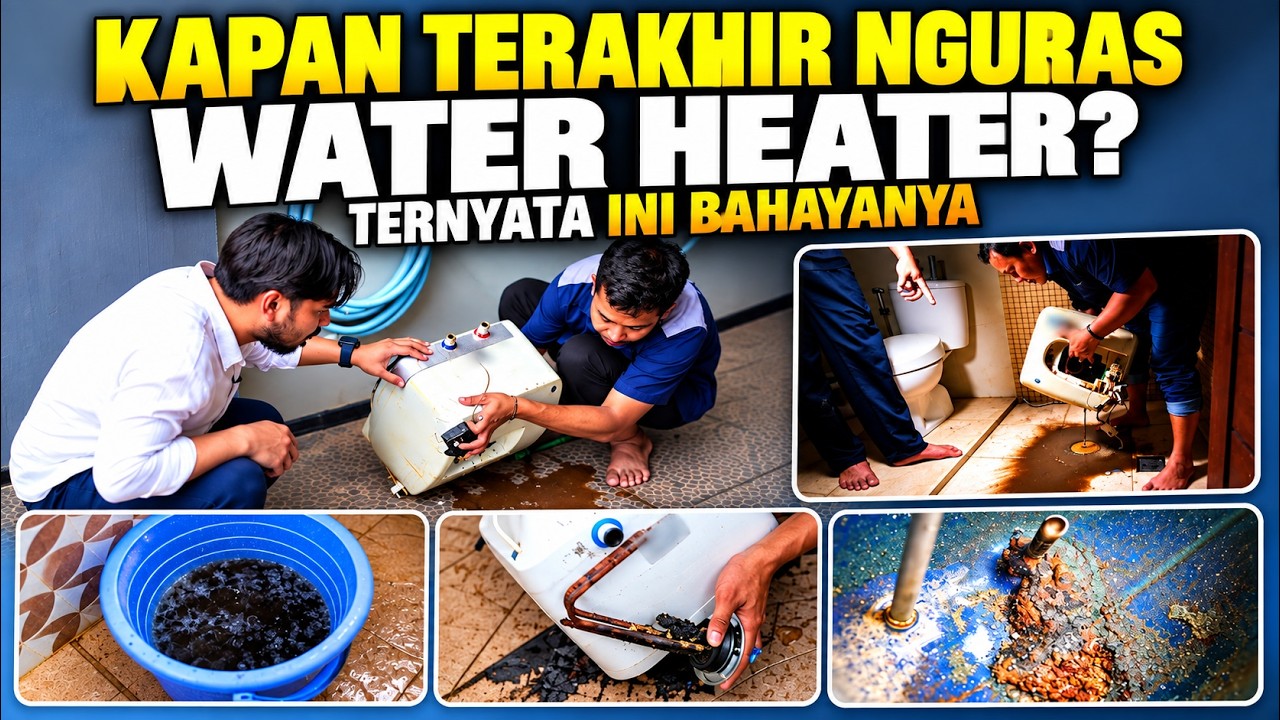 Ini yang Keluar dari Water Heater yang Nggak Pernah Dikuras