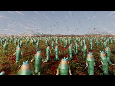 200,000 German Army vs  2,000,000 Mutated Mantis Shrimps - Ultimate Epic Battle Simulator 2 | UEBS 2