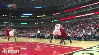 Nene - John Wall - Washington Wizards - Chicago Bulls - Game 1