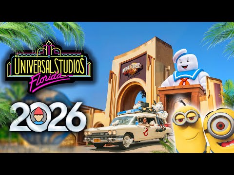 Video: Universal Studios Florida RIDES & ATTRACTIONS | 2026 | Universal Orlando Resort