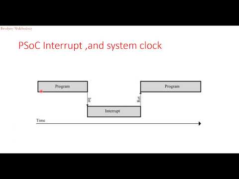 05 PSoC interrupt and system clock