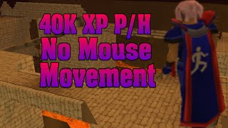 Amazing AFK Agility Method 40K XP P/H No Mouse Movement Required