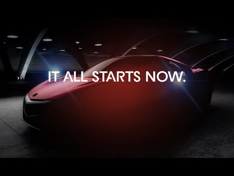 Adelanto nuevo Honda NSX