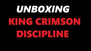 [Unboxing] King Crimson - Discipline (CD)
