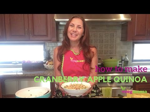Cranberry Apple Quinoa