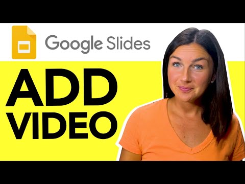 Google Slides: How to Add or Insert Video to Google Slides Presentation - Add Video to Slide
