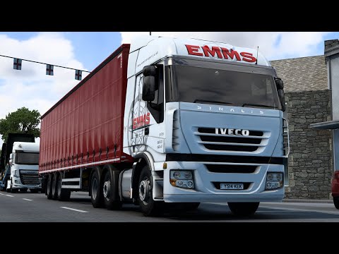 Euro Truck Simulator 2 promods 2.61 yorkshire to london logitech g920