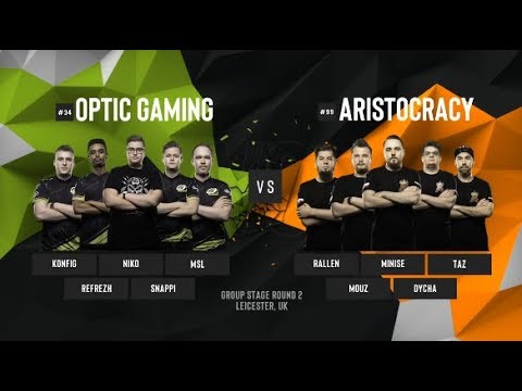 [FULLMATCH] CS:GO - OPTIC GAMING VS ARISTOCRACY Map 1 Mirage / ESL Pro League Season 9 - EU Round 2
