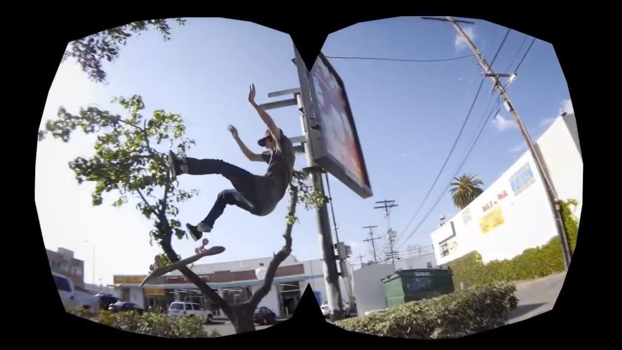 El skate se cuela en la realidad virtual de Samsung (Parodia)