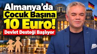 Almanya’da Çocuk Başına 10 Euro! Devlet Desteği Başlıyor... | 16 Ekim 2026