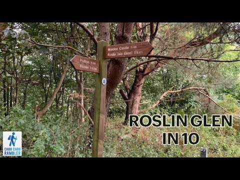 Walking Roslin Glen in 10 minutes