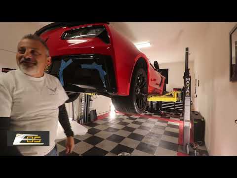 Extreme Online Store Corvette C7 Rear Add-On Diffuser installed by @THECORVETTECHANNEL