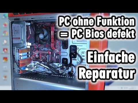 PC lässt sich gar nicht mehr einschalten - ein Bios-Problem - einfach repariert