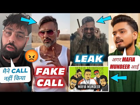 BADSHAH DIDN'T CALL YO YO HONEY SINGH 😡 PARADOX ON MAFIA MUNDEER 🔥 LIL GOLU | AL SAHER AL HINDI LEAK