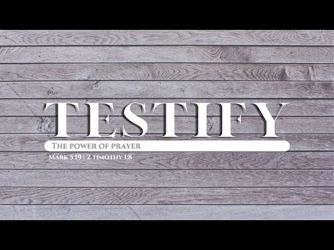 Testify - Bro, Javier Villa Sr. -