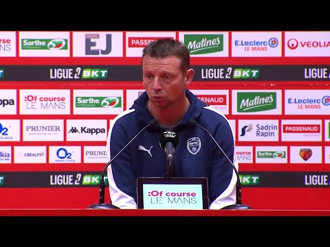 Le Mans 2-2 ESTAC: Reaction from the Troyes coach