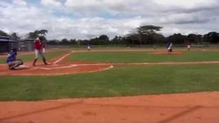 preview picture of video 'Bryan Munoz RHP 16 years Kansas City Royals Dominican Complex 91-92 MPH vs. IPL Montaneros'