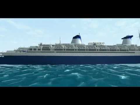 SS Norway. Death at cold waters. Part 2. End of Great Ocean Liner(Alternative Story)