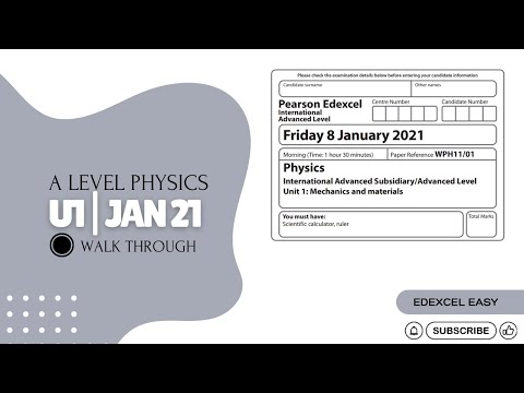 #IAL_UNIT1_PHYSICS_JAN21       WPH11/01|Jan2021|Physics-Unit:1 IAL solution video.