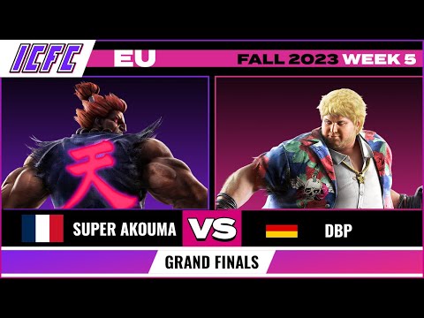 Super Akouma (Akuma) vs. DBP (BOB) | ICFC EU Tekken 7 Tournament Fall 2023 Week 5 - Grand Finals