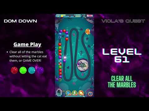 Viola's Quest 🟣🟠🔴 / Level 61 / Dom Down