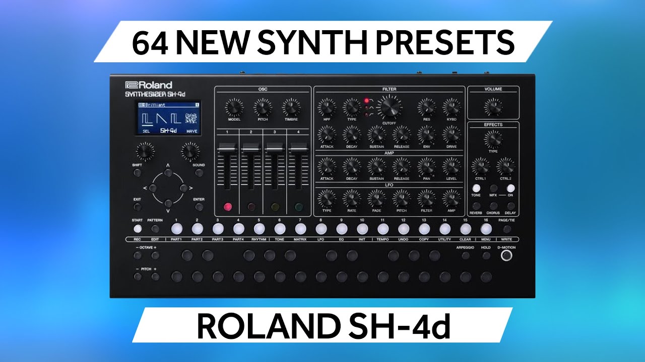 TPL072 - ( Bundle ) - Synth EX + Synergy - SH-4d - Video Preview 1