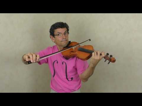 Volume 2 cours 005 / 210 - Mélodies en LA majeur - Apprendre le Violon avec olivier Lesseur