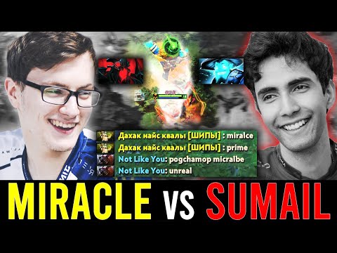 MIRACLE SHADOW FIEND vs SUMAIL STORM SPIRIT MID! - 100% DESTROYED!