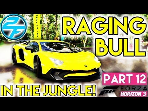 RAGING BULL IN THE JUNGLE! | Forza Horizon 3 Walkthrough Gameplay Part 12