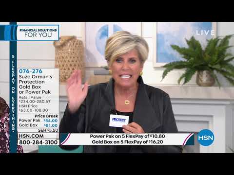 HSN | Suze Orman Financial Solutions for You 02.16.2019 - 09 PM
