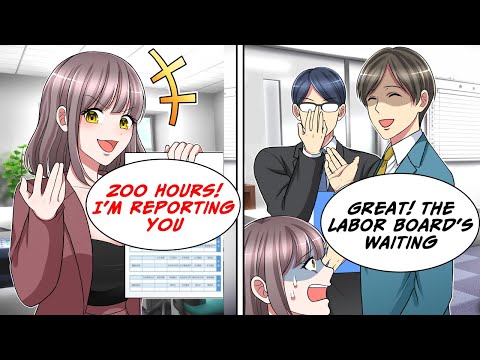 [Manga Dub] A new Hire claimed insane overtime, so I told Him to call the labor board...!? [RomCom]
