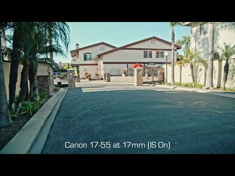 BMPCC6K Canon 17-55 vs Sigma 18-35 - Walking Test