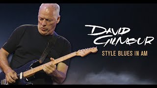 Video thumbnail of "Slow Blues Backing Track - David Gilmour Style (Am)"