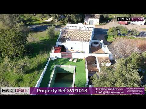 Casa de campo térrea com 3 quartos e piscina entre S. Brás e Stª Catarina fonte do Bispo