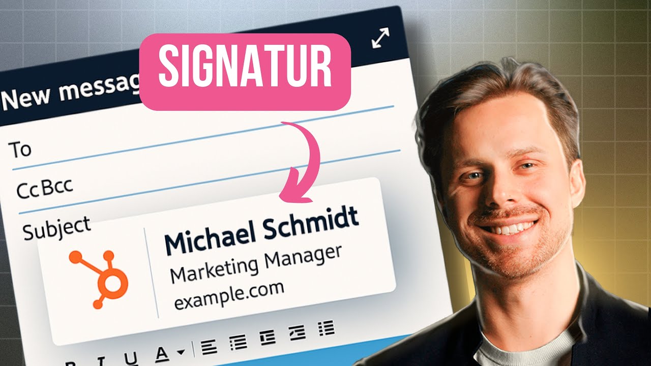 HubSpot Signatur erstellen: E-Mail-Signatur einrichten & anpassen