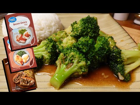 Easy Chinese Stir Fry Sauce using Great Value Gravy Mix