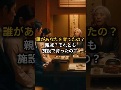 9歳で家族を失った嫁を育てた義姉に、姑が伝えた言葉 #涙活 #スカッと #ショートドラマ#スカッとする話 #因果応報