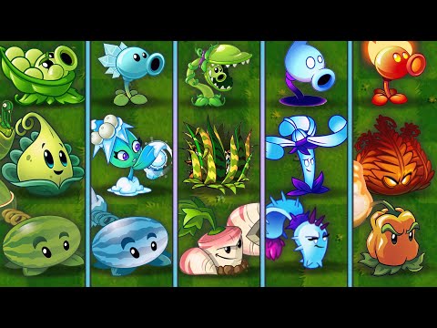 PvZ 2 Random Team Plants vs Team Modern Day Zombies - Who Will Win?