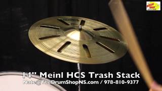 Video thumbnail for Meinl HCS Trash Stack 14'' - The Drum Shop North Shore by Nate Morrison Drums