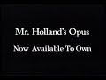 Mr Holland S Opus 1995 Trailer VHS Capture