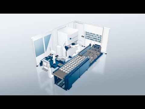 TRUMPF bending: TruBend Cell 7000 - Innovative high-speed bending cell