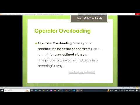 Tutorial 18 Compile Time Polymorphism In C Function Overloading Operator Overloading Explained