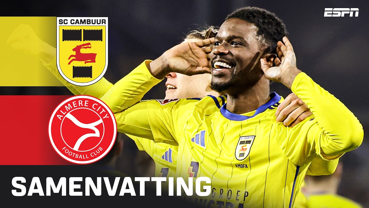 SC Cambuur vs Almere City Highlights