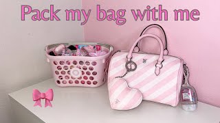 Pack My Bag With Me | Victoria's Secret Heritage Stripe 🎀