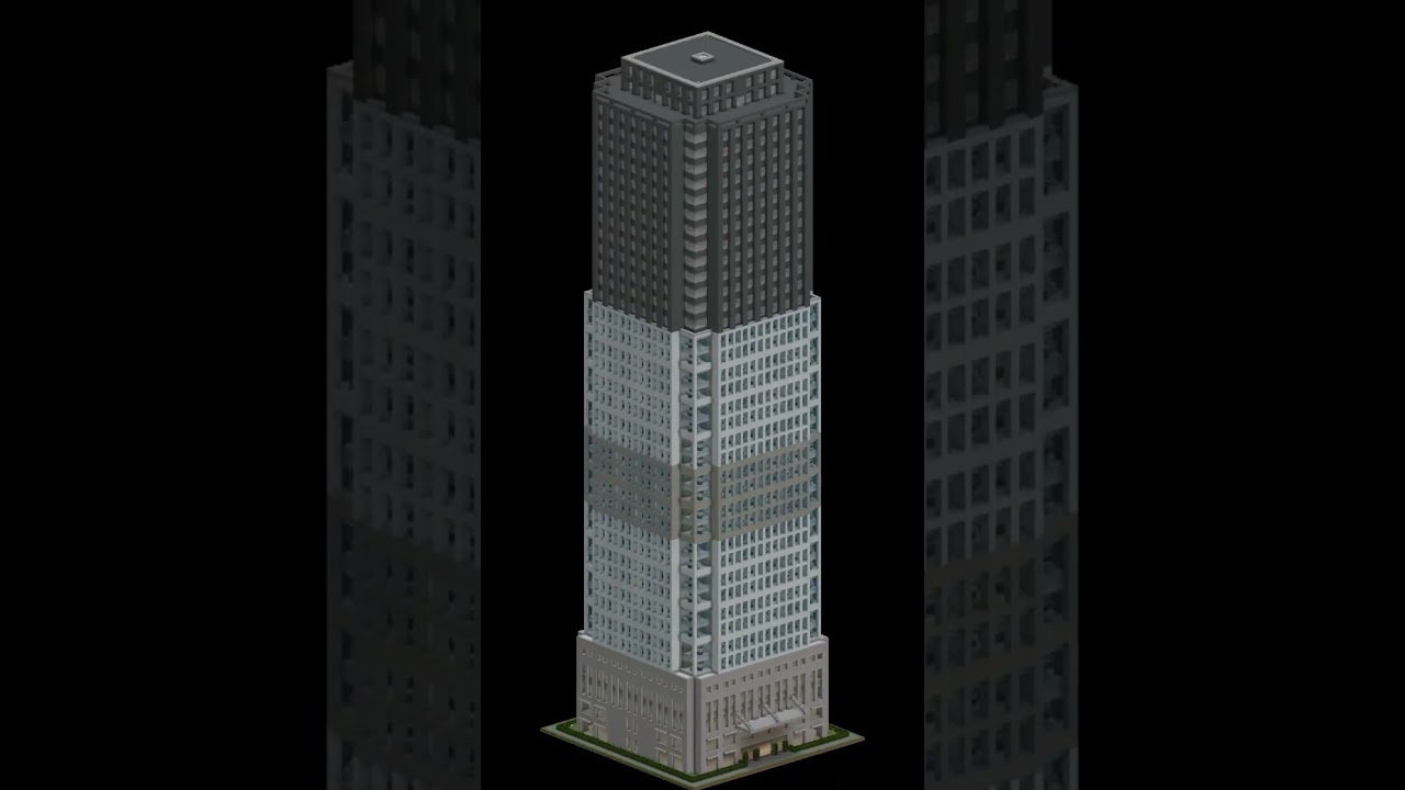 Minecraft skyscraper  #minecraft #architecture