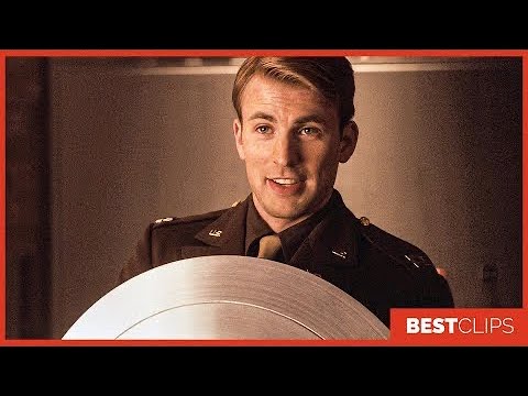 Steve Rogers Gets Vibranium Shield scene | captain america The First Avenger (2011) Movie CLIP 4K