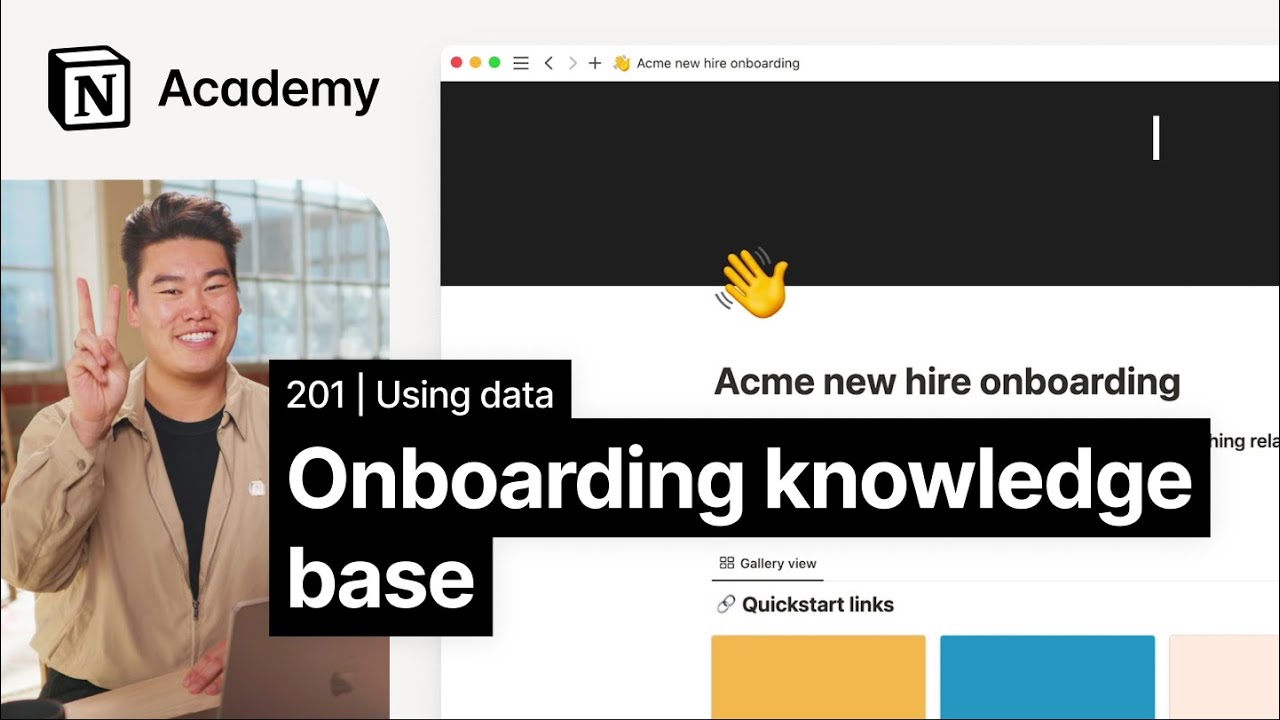 Notion knowledge base functionality demonstration